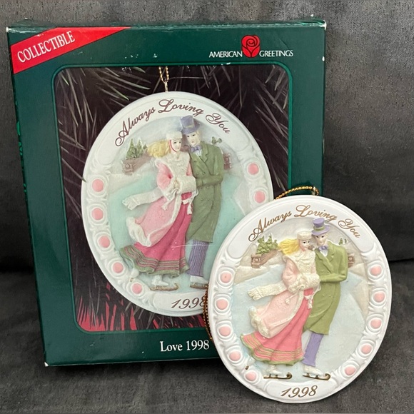 Christmas Ornament American Greetings Love 1998, NIB - Picture 3 of 5